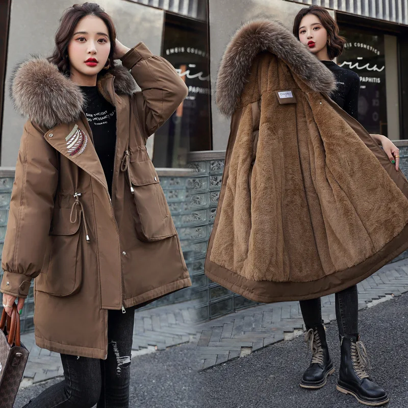 2021-winter-new-Korean-version-thickened-waist-medium-and-large-size-cotton-padded-jacket-women-s-1