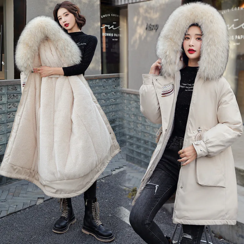 2021-winter-new-Korean-version-thickened-waist-medium-and-large-size-cotton-padded-jacket-women-s-2