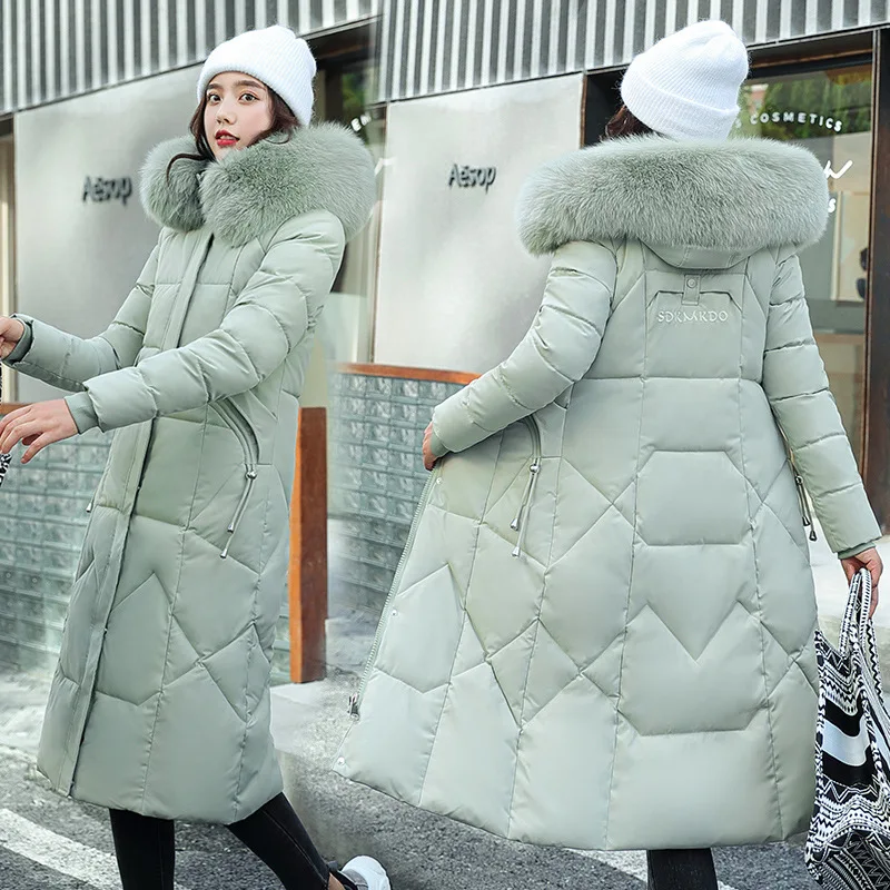 Down-Parka-over-knee-cotton-padded-clothes-big-hair-collar-thickened-cotton-padded-jacket-fashion-women