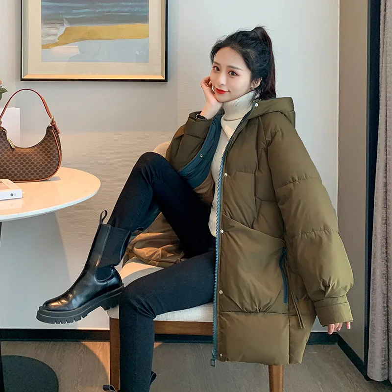 Down-jacket-female-new-winter-coat-bat-sleeve-loose-long-cotton-padded-clothes-take-XueShengChao-thickening-1