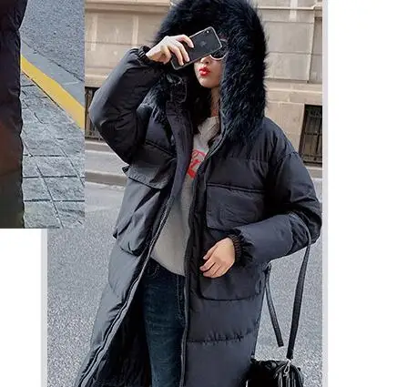 New-Arrival-Solid-Slim-Long-New-Size-For-Women-s-Cotton-Slim-Down-Parka-With-Hooded