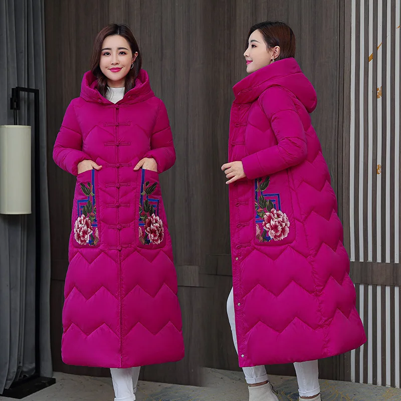 New-Winter-Hooded-Long-Sleeve-Solid-Color-2020-new-winter-jacket-Style-Embroidered-women-Cross-knee